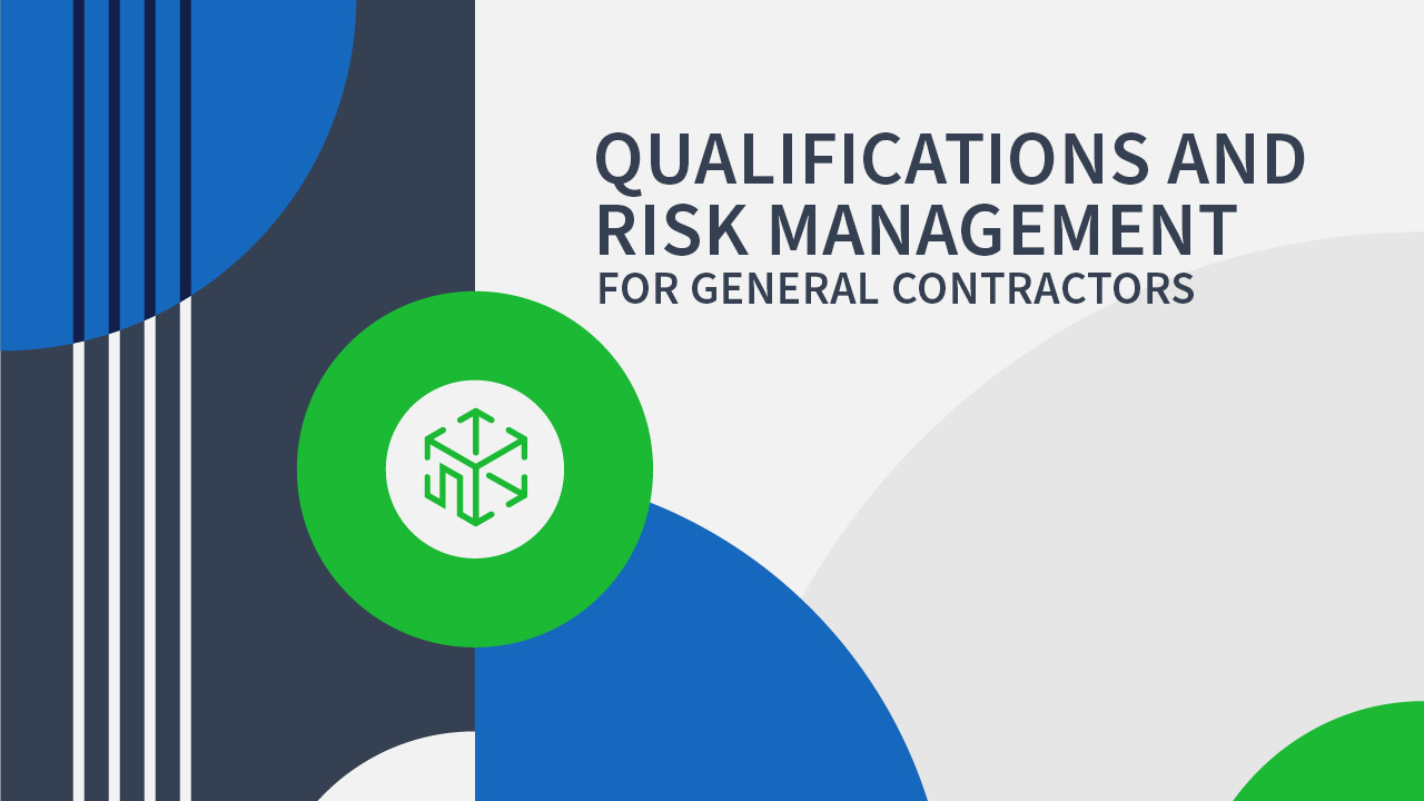 Qualifications and risk management by PlanHub