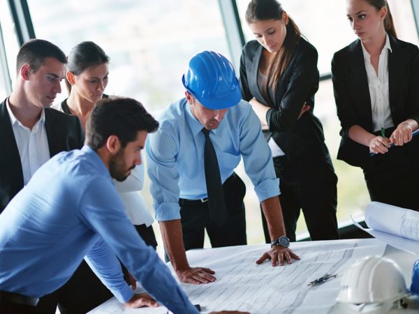 Meeting on Construction Plans