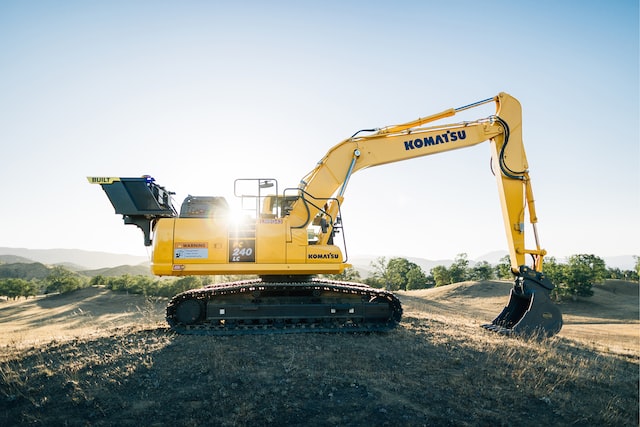 A robot excavator.