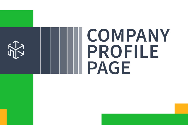 Company profile page thumbnail.