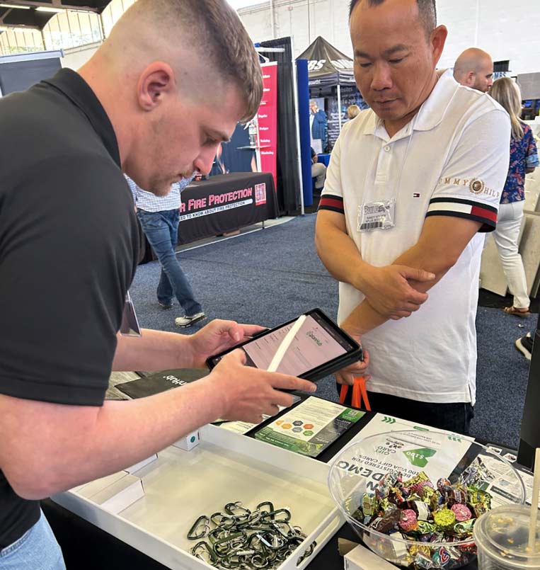 communication to dallas trade show