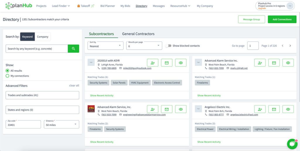 PlanHub's directory.