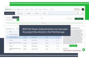 PlanHub's file viewer - in-app screen shot.