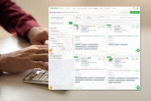 Contractor using PlanHub’s search filters.