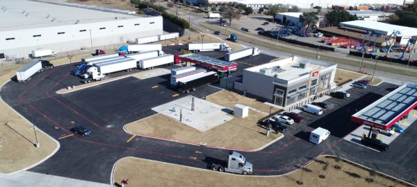 CCG recently completed work on a massive Pilot truck stop that required organization, planning, and, of course, coordinating several subcontractors.
