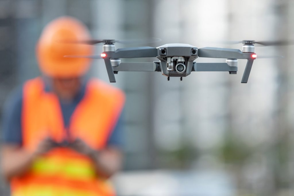 drone flying image