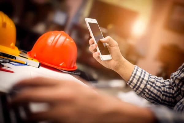 A Man Holding a Phone