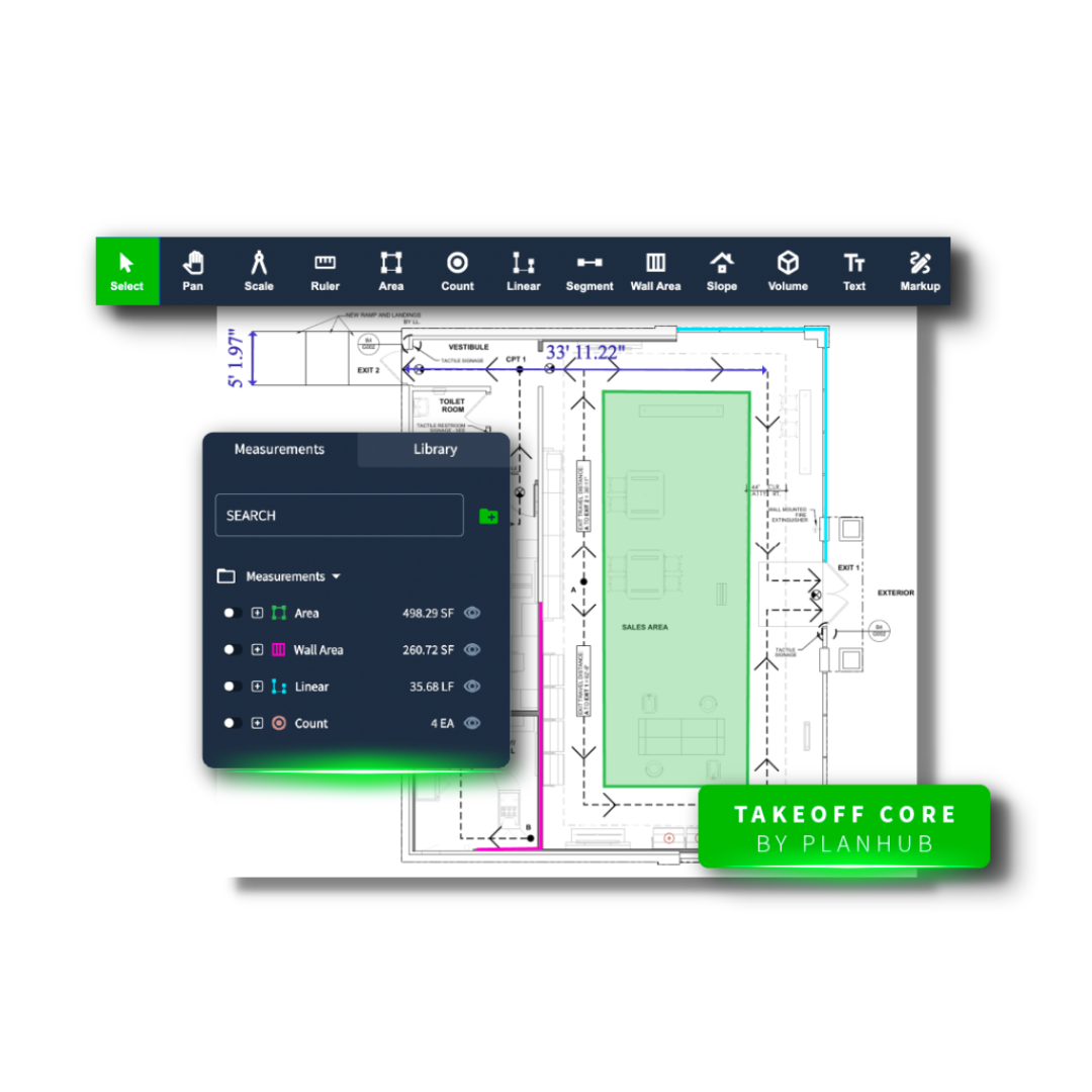 takeoffcore for subcontractors