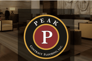 PEAK Contract Flooring LLC. Logo